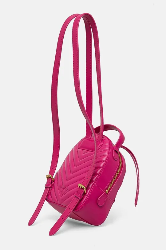 Аксесуари Шкіряний рюкзак Pinko 103614.A1J2 рожевий