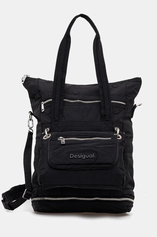 Ruksak Desigual BASIC MODULAR VOYAGE jednofarebný čierna 24WAKY08