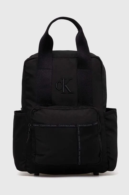 Дитячий рюкзак Calvin Klein Jeans гладкий чорний IU0IU00648.9BYH