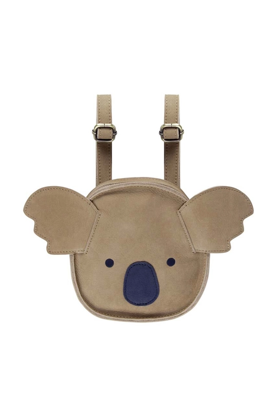 Detský kožený ruksak Donsje Kapi Classic Backpack Koala 5005006. béžová AW24