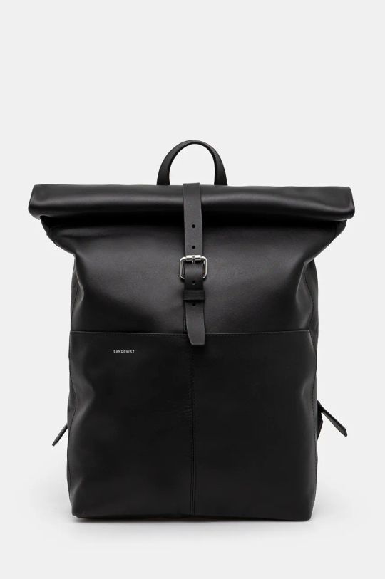 Sandqvist backpack Antonia grain leather black SQA641