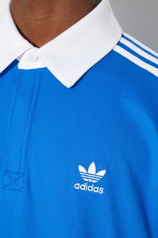 Бавовняний лонгслів adidas Originals Rugby IZ2463