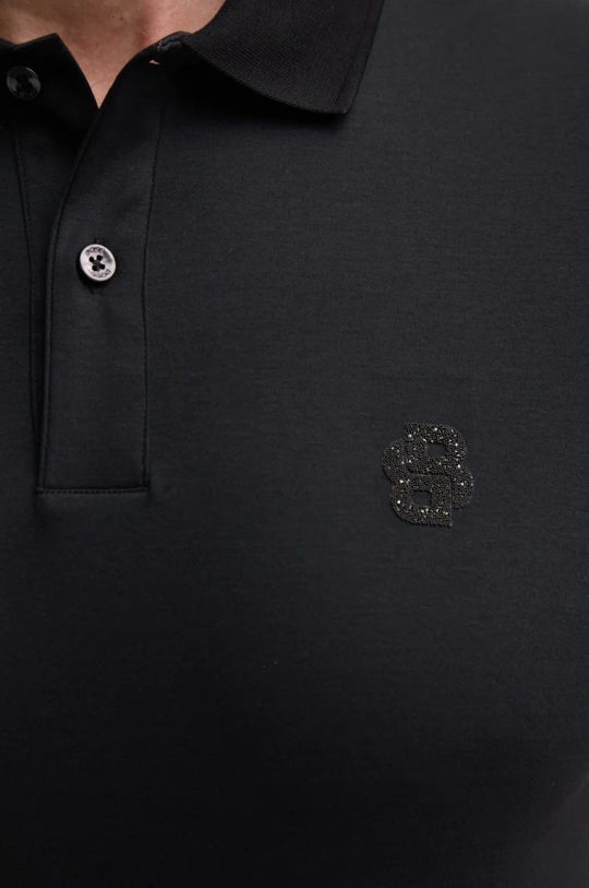 BOSS polo de bumbac 50527665 negru