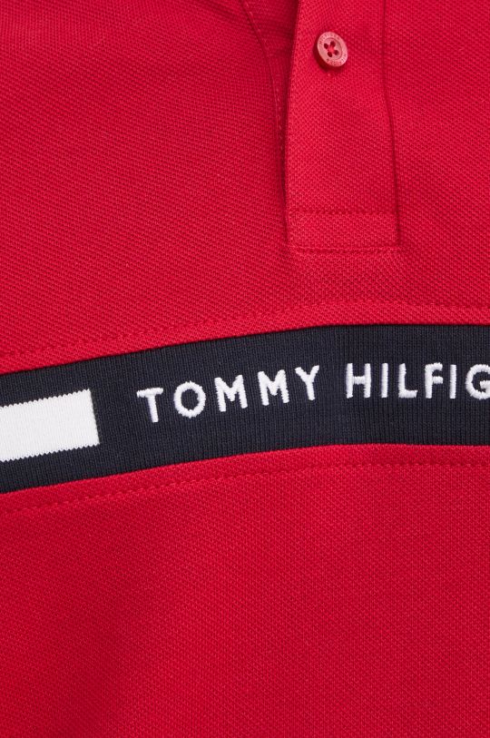 Πόλο Tommy Hilfiger MW0MW38130 κόκκινο