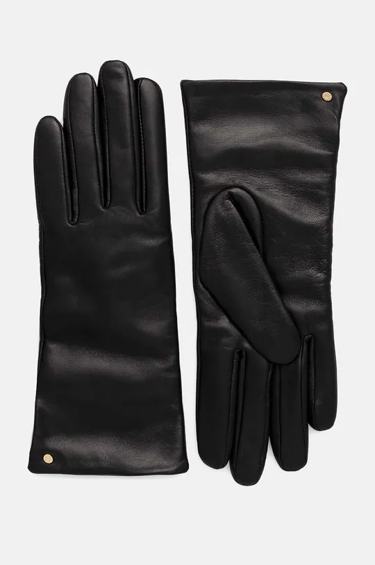 Кожаные перчатки Gianni Chiarini кожа чёрный GN.11127.NA