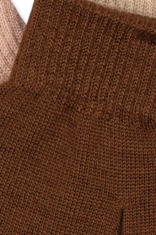 Konges Sløjd quanti con aggiunta di lana bambino/a FILLA GLOVES pacco da 3 KS101220 beige AW24