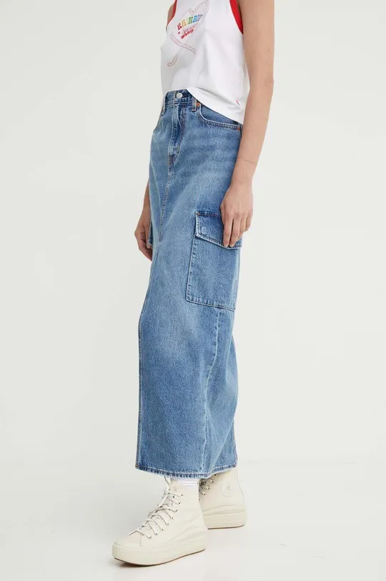 niebieski Levi's spódnica jeansowa Damski