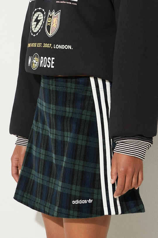 Юбка adidas Originals Tartan Skirt зелёный IX1038