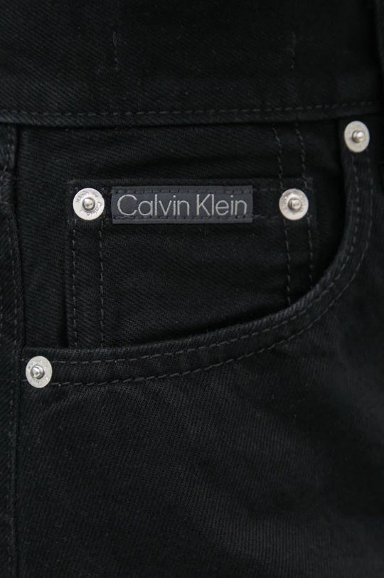 Džínová sukně Calvin Klein Jeans černá 00040WL738