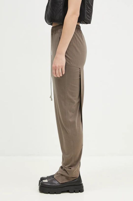 Sukňa Rick Owens Pull On Pillar Skirt DS02D2332.RIG sivá AW24