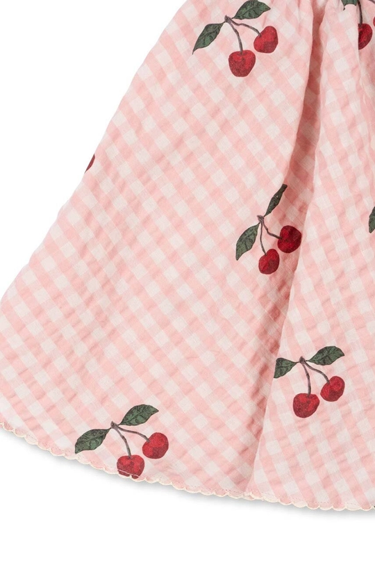 Konges Sløjd gonna di cotone bambina KIM SKIRT GOTS KS101548 rosa