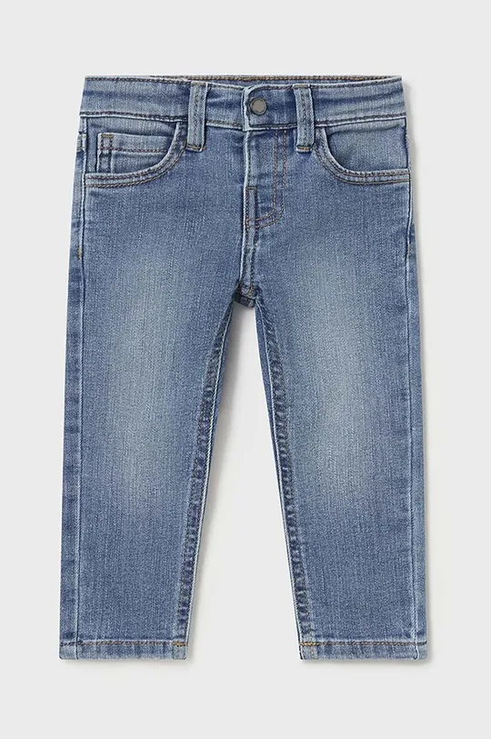 Джинси для немовлят Mayoral jeans slim fit basic 510.3D.Baby.9BYH блакитний AW24