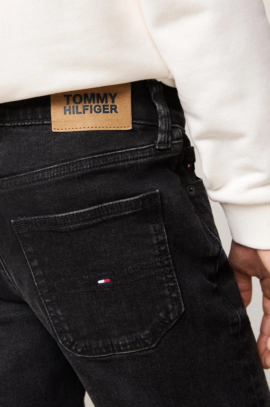 Tommy Hilfiger jeansy dziecięce MODERN STRAIGHT czarny KB0KB09179.9BYH.128.176