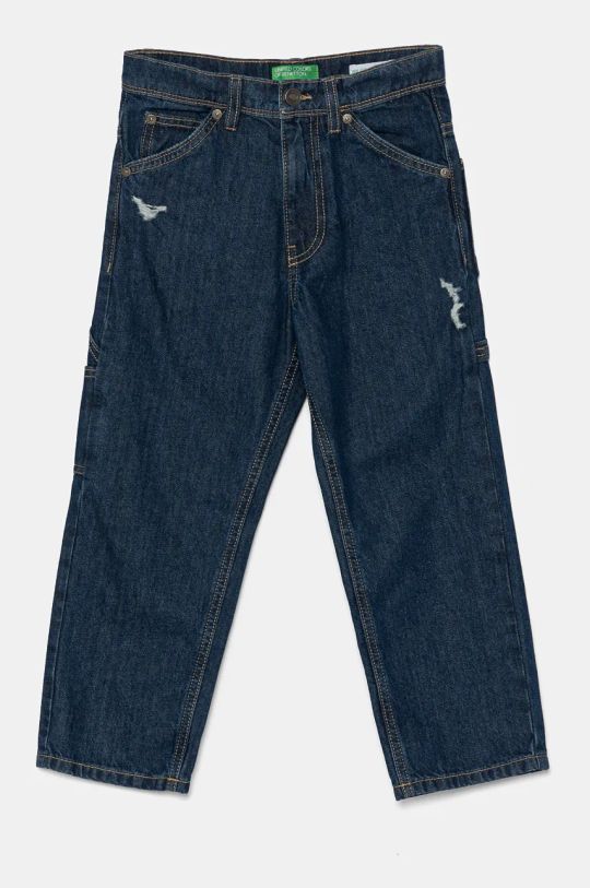 United Colors of Benetton jeans per bambini Planet friendly blu 4DW2CE03G.G.Seasonal