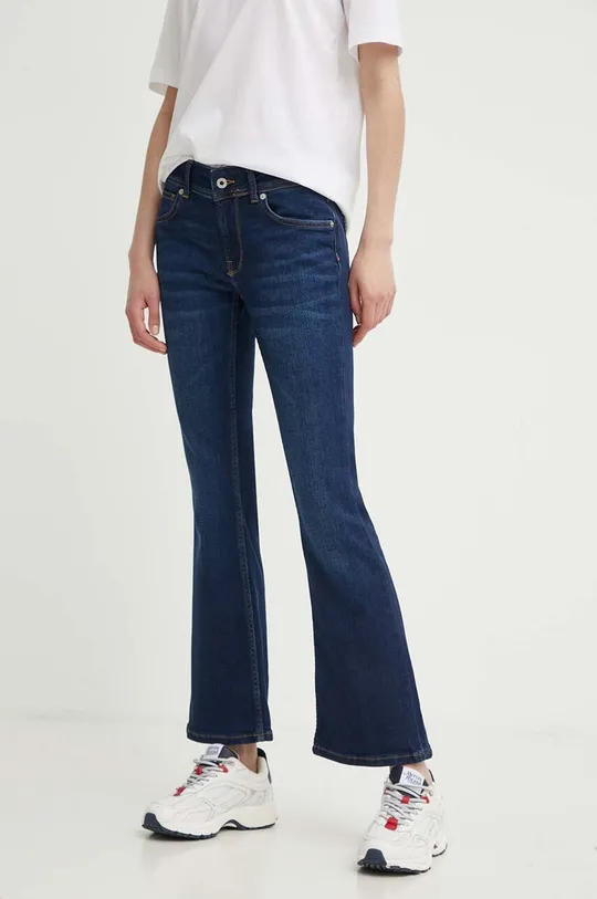 σκούρο μπλε Τζιν παντελόνι Pepe Jeans FLARE LW Γυναικεία