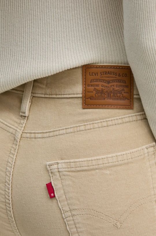 Levi's jeansi 724 HIGH RISE STRAIGHT bej 18883