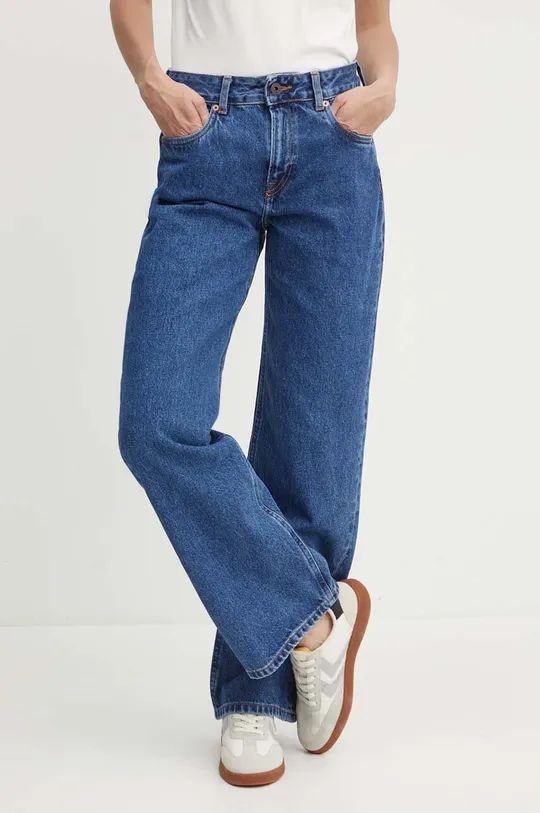σκούρο μπλε Τζιν παντελόνι Pepe Jeans LOOSE ST JEANS HW Γυναικεία
