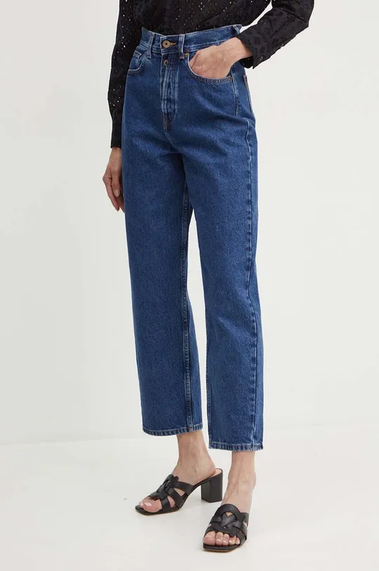 σκούρο μπλε Τζιν παντελόνι Pepe Jeans BARREL JEANS UHW Γυναικεία