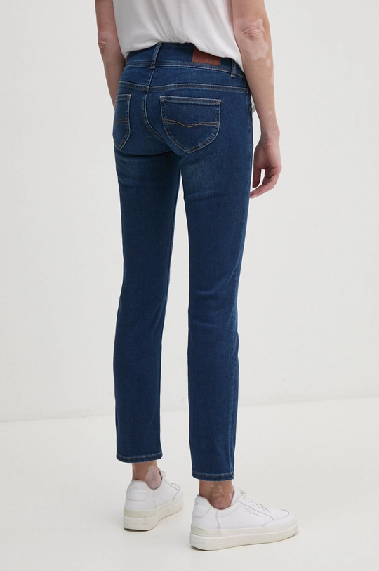 Odzież Pepe Jeans jeansy SLIM JEANS LW PL204729DP6 granatowy