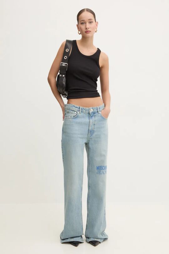 Τζιν παντελόνι Moschino Jeans 0323.8720 μπλε AW24