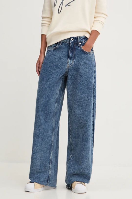 Rifle Karl Lagerfeld Jeans Planet friendly tmavomodrá 246J1123