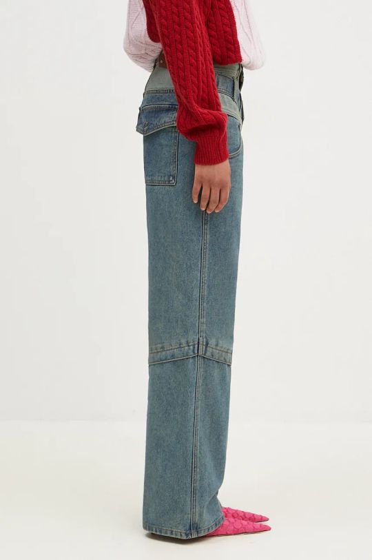 Džíny Andersson Bell Layered Wide-Leg Jeans modrá apa740m