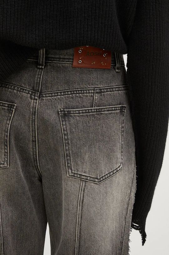 Džíny Andersson Bell Panel Carpenter Wide-Leg Jeans apa743m šedá