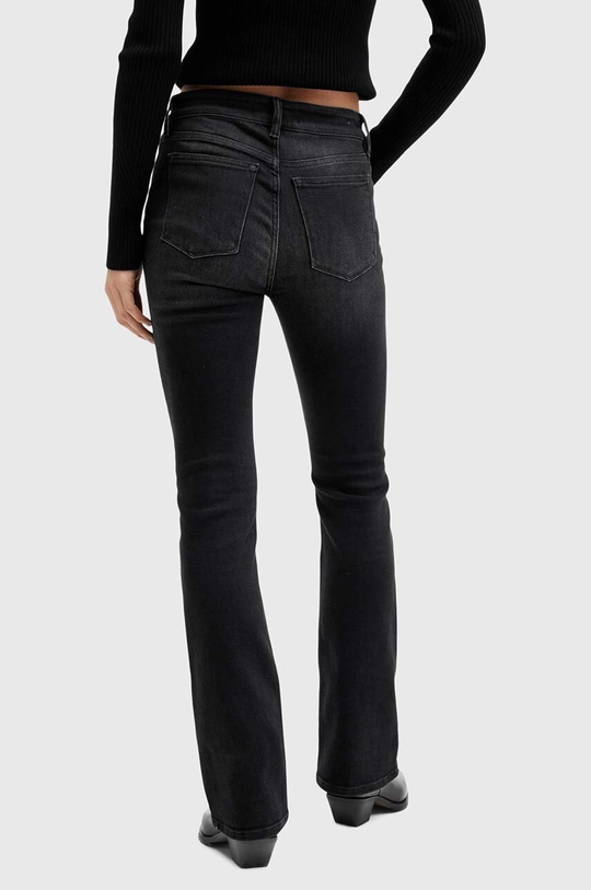 Pamučne traperice AllSaints HALDAN SLIM BOOTCUT W061EB crna