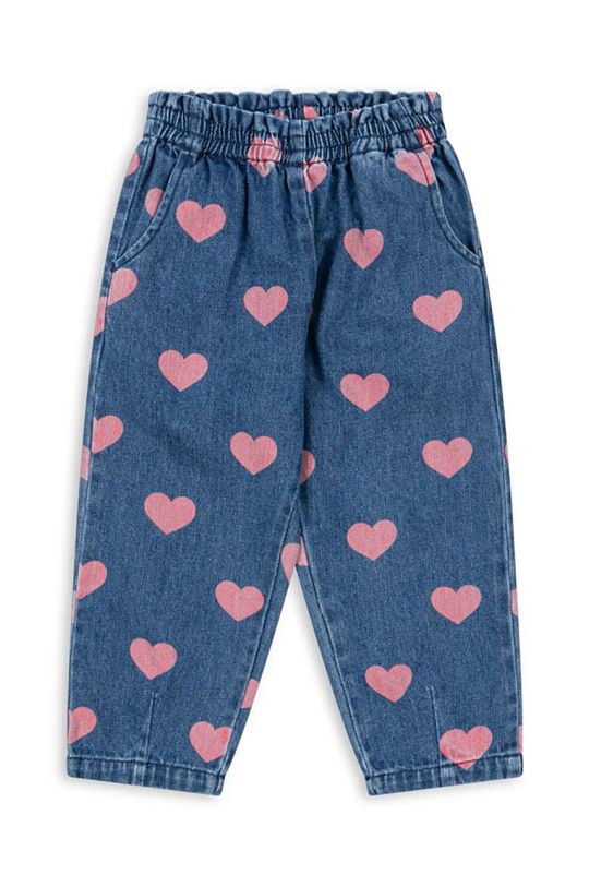 Konges Sløjd jeans per bambini MAGOT FRILL PANTS GOTS KS101584 blu AW24