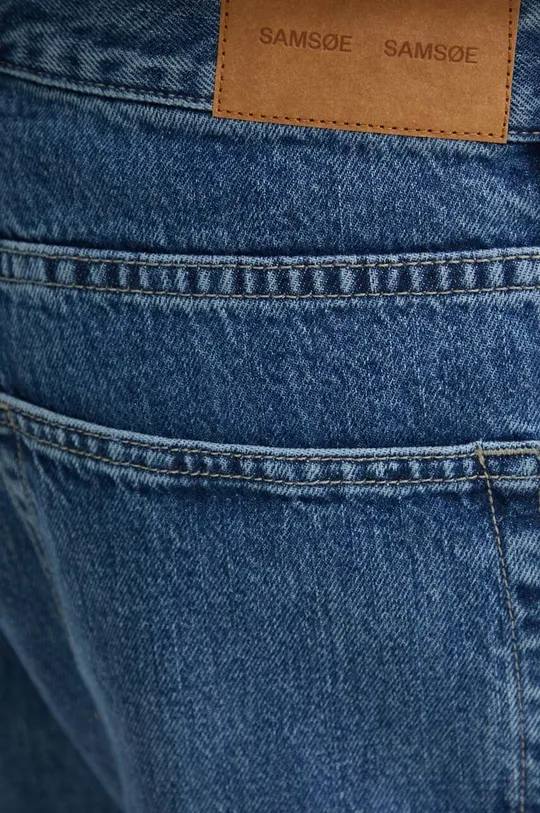 niebieski Samsoe Samsoe jeansy SAEDDIE