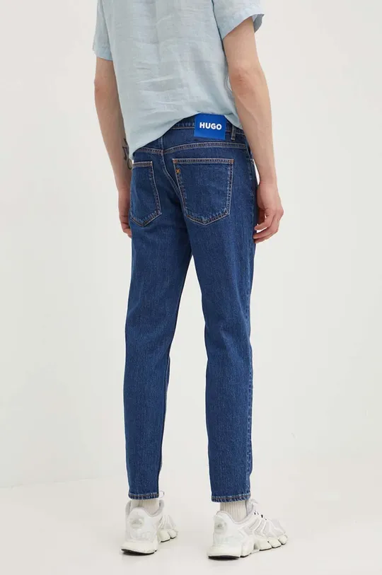 Hugo Blue jeansy Materiał zasadniczy: 99 % Bawełna, 1 % Elastan, Podszewka kieszeni: 100 % Bawełna