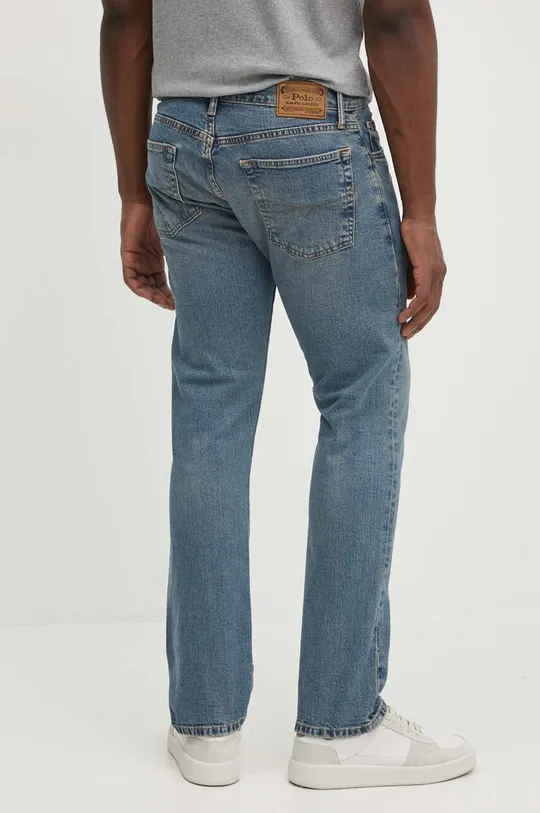 Polo Ralph Lauren jeansy Materiał zasadniczy: 99 % Bawełna, 1 % Elastan, Aplikacja: 100 % Skóra bydlęca
