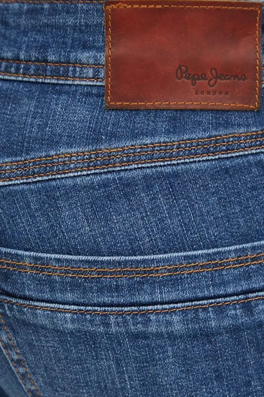 granatowy Pepe Jeans jeansy TAPERED JEANS