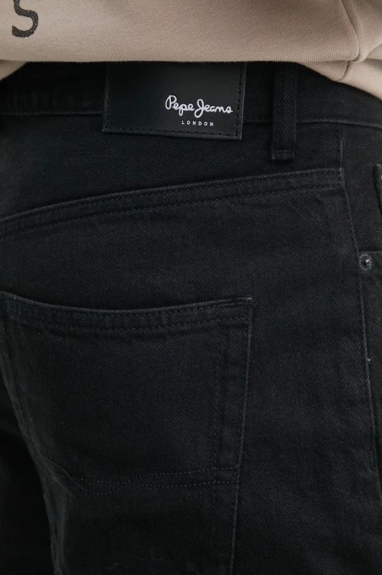 Τζιν παντελόνι Pepe Jeans BARREL JEANS μαύρο PM207705XH6