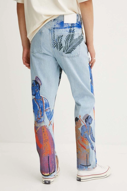 Odzież Desigual jeansy DANI 24SMDD12 niebieski