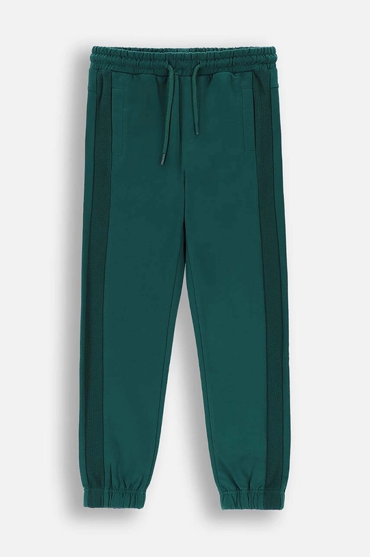 Coccodrillo pantaloni tuta in cotone bambino/a ZC4120103ABJ verde AW24