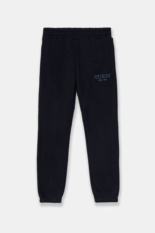 Guess pantaloni tuta in cotone bambino/a maglia blu navy L4BQ15.KAV33.9BYH