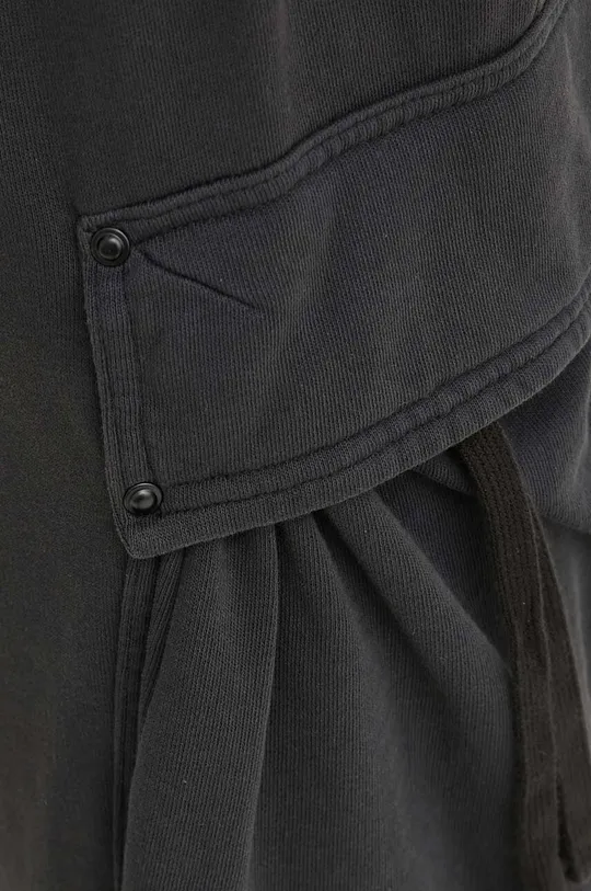 czarny G-Star Raw spodnie dresowe bawełniane