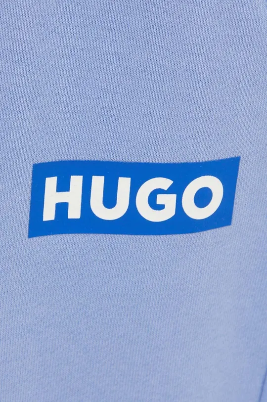 modrá Bavlnené tepláky Hugo Blue