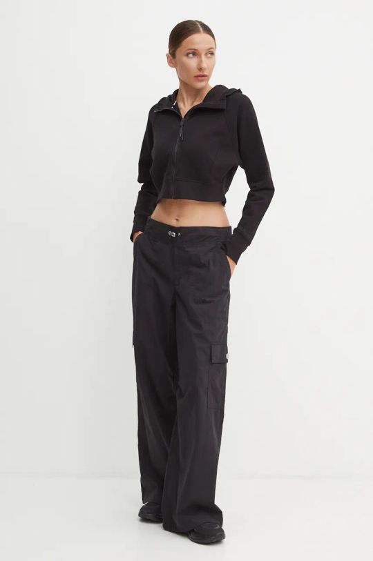 Hlače Dkny DP4P3468 črna AW24