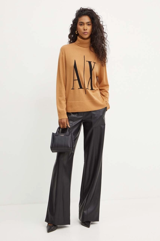 Hlače Armani Exchange 6DYP23.YNNNZ crna AW24