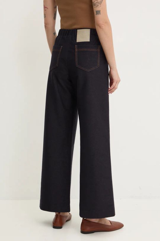 Îmbrăcăminte Max Mara Leisure pantaloni 2426786108600 bleumarin