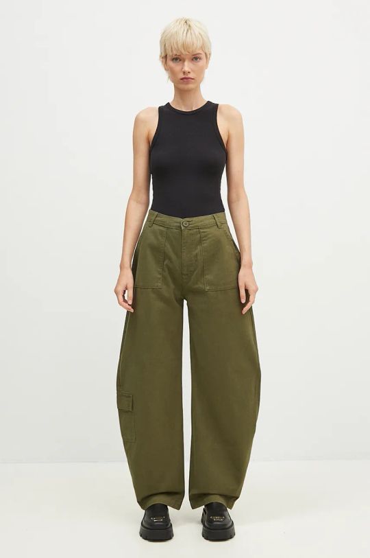 Pamučne hlače Alpha Industries Field Pant 148021 zelena