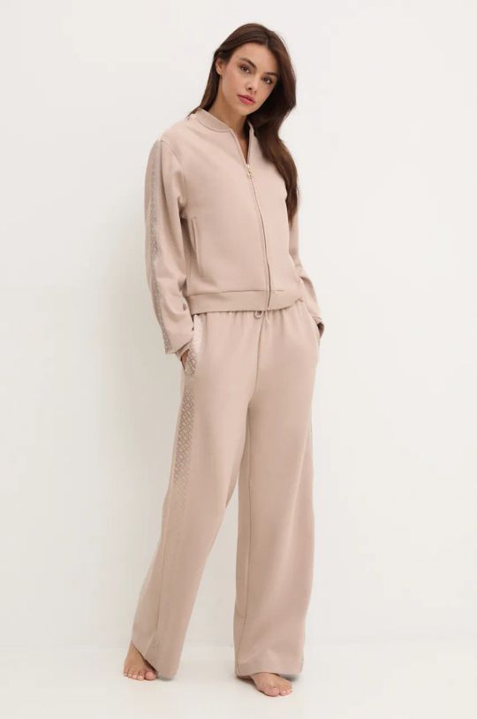 BOSS pantaloni lounge 50527302 beige AW24