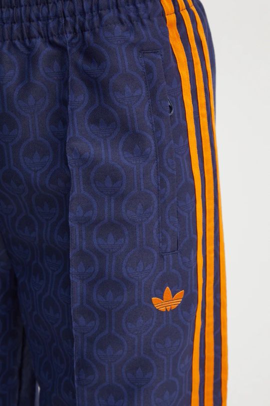 adidas Originals pantaloni Oversized Monogram Track Pant bleumarin JN8306