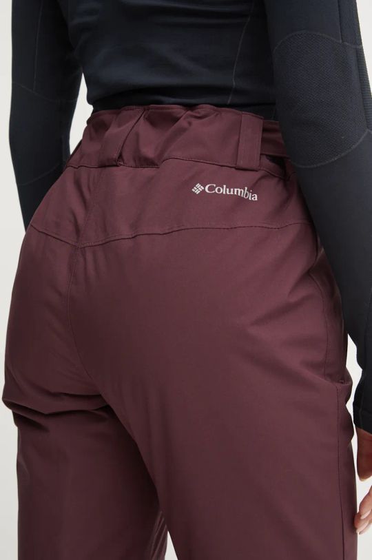 Columbia pantaloni Shafer Canyon burgundia 2085951