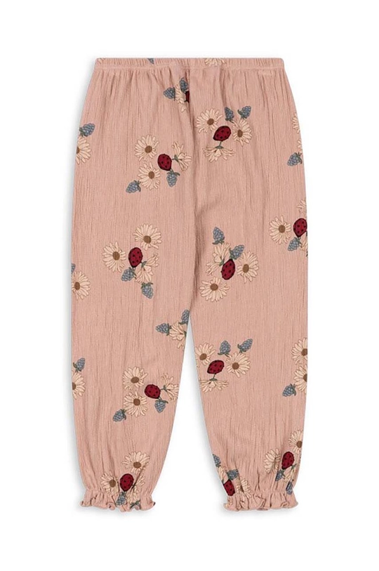 Dětské tepláky Konges Sløjd CHLEO PANTS OCS KS101459 růžová AW24