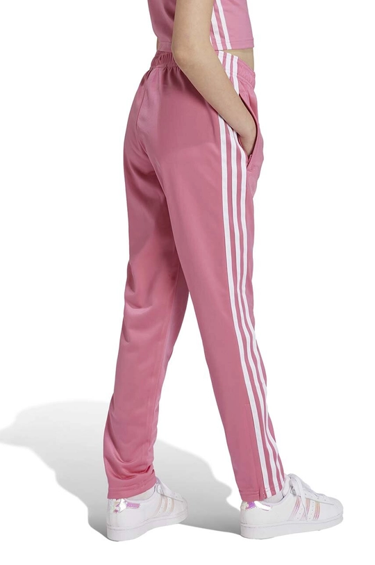 Detské tepláky adidas Originals SST TP OPEN HEM ružová IY4032