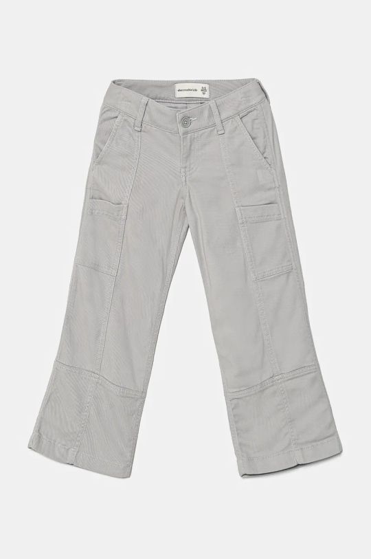 Abercrombie & Fitch pantaloni per bambini tessuto grigio KI256.4072