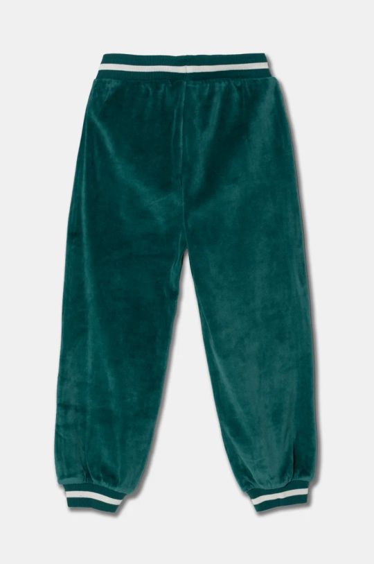 United Colors of Benetton pantaloni della tuta in velluto per bambini 3UK0CF057.G.Seasonal verde AW24